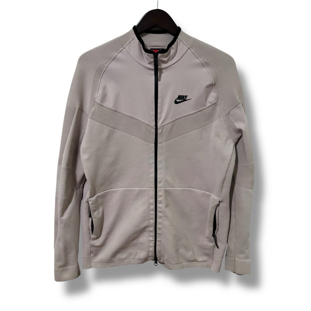 Nike Sportswear Women's Full Zip Track Jacket Off Pink Size Medium 22‎ x 27